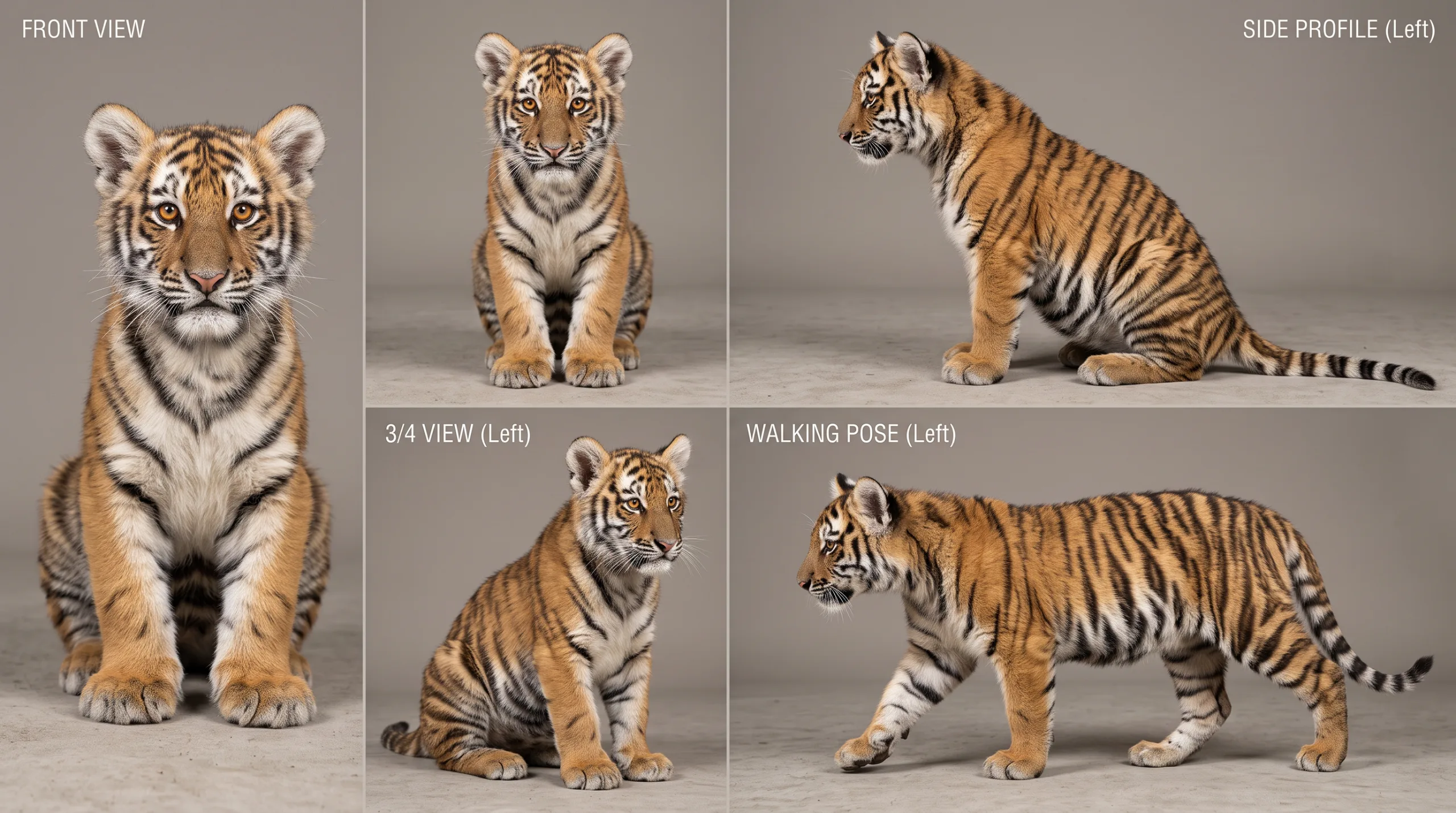 Tiger Cub Reference Sheet