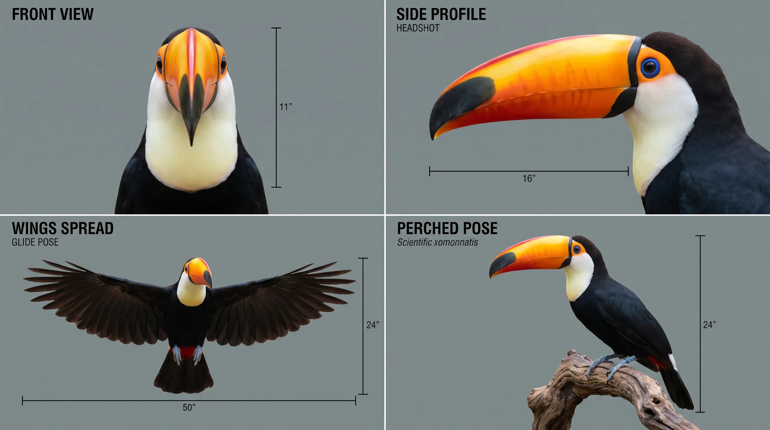 Toucan Reference Sheet