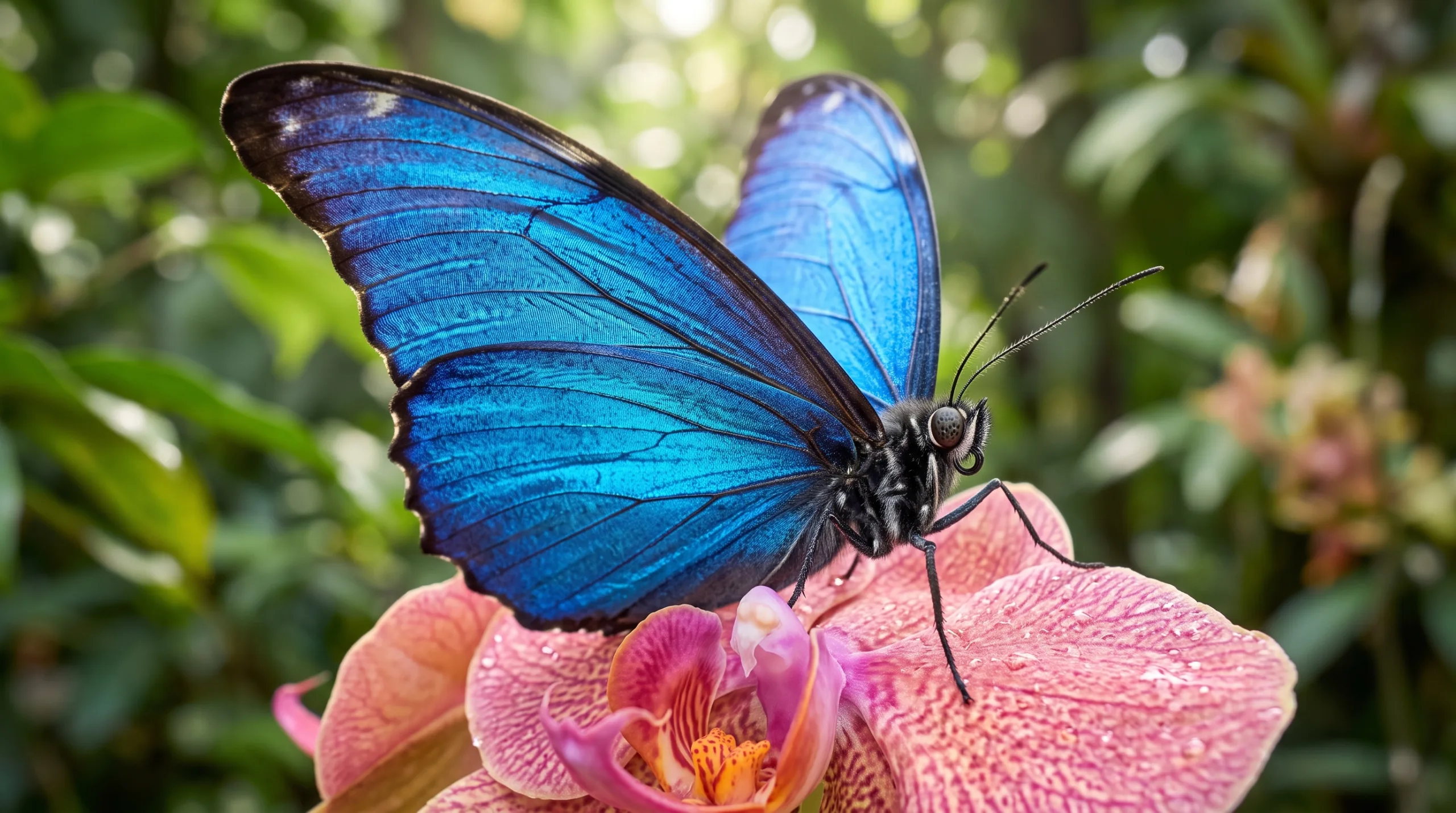Blue Morpho Butterfly